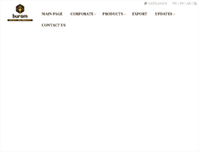 Tablet Screenshot of burambal.com.tr